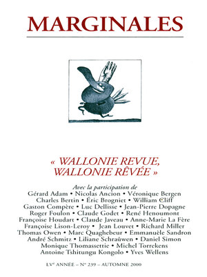 cover image of Wallonie revue, Wallonie rêvée